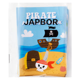 JAPBOR Pirate Activity Coloring Books - 48PCS Mini Pirates Activities Colouring Book Bulk for Kid Party Favor, Summer Nautical Theme Drawing Booklet Goodie Bag Filler, Birthday Class Painting Game