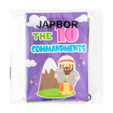 The Ten Commandments Coloring Books - 24PCS Christian Colouring Book Bulk for Kid Party Favor, 10 Commandment DIY Art Drawing Booklet Goodie Bag Filler Religious Painting Sunday School Supplies