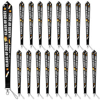 JAPBOR 18pcs Graduation Lanyard Grad Gifts for Class of 2021